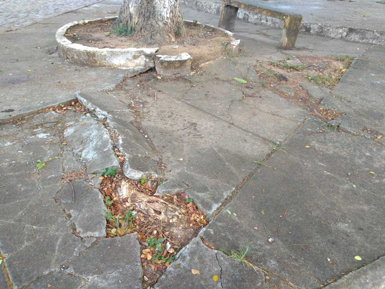 Praça da antiga Caixa d’água recebe reformas